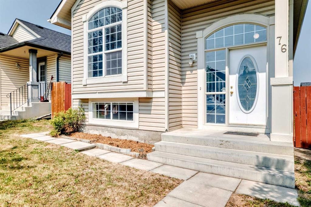 76 Coville Close Ne, Calgary, AB - Outdoor With Facade