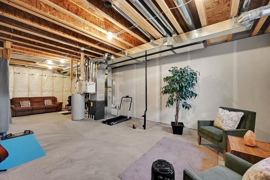 1265 Carrington Boulevard Nw, Calgary, AB - Indoor Photo Showing Basement