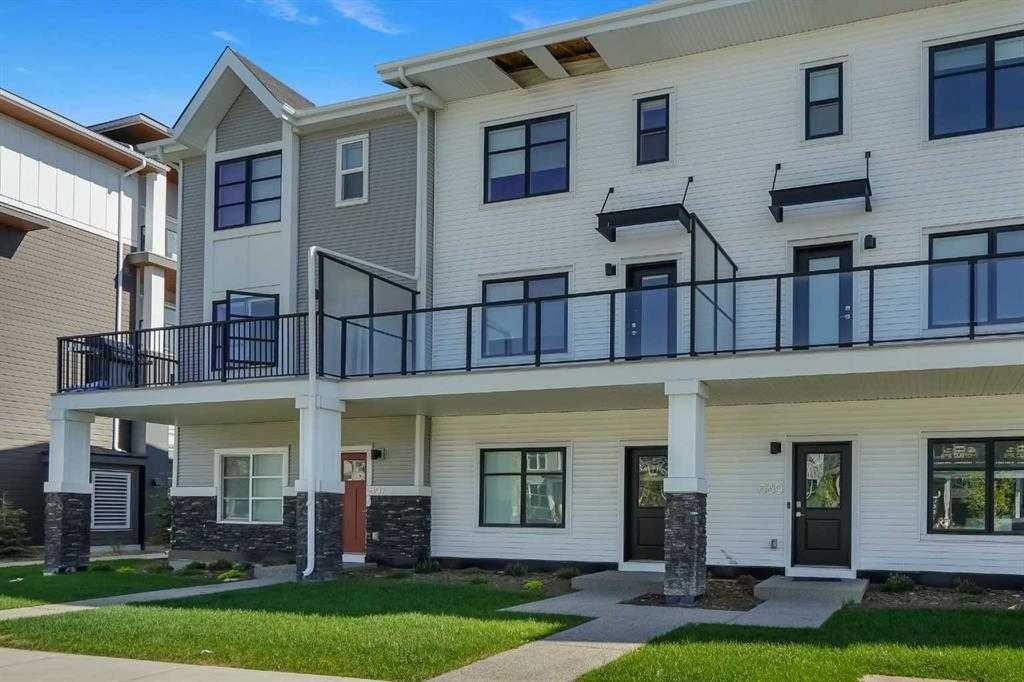 693 Savanna Boulevard Ne, Calgary, AB - Outdoor With Balcony With Facade