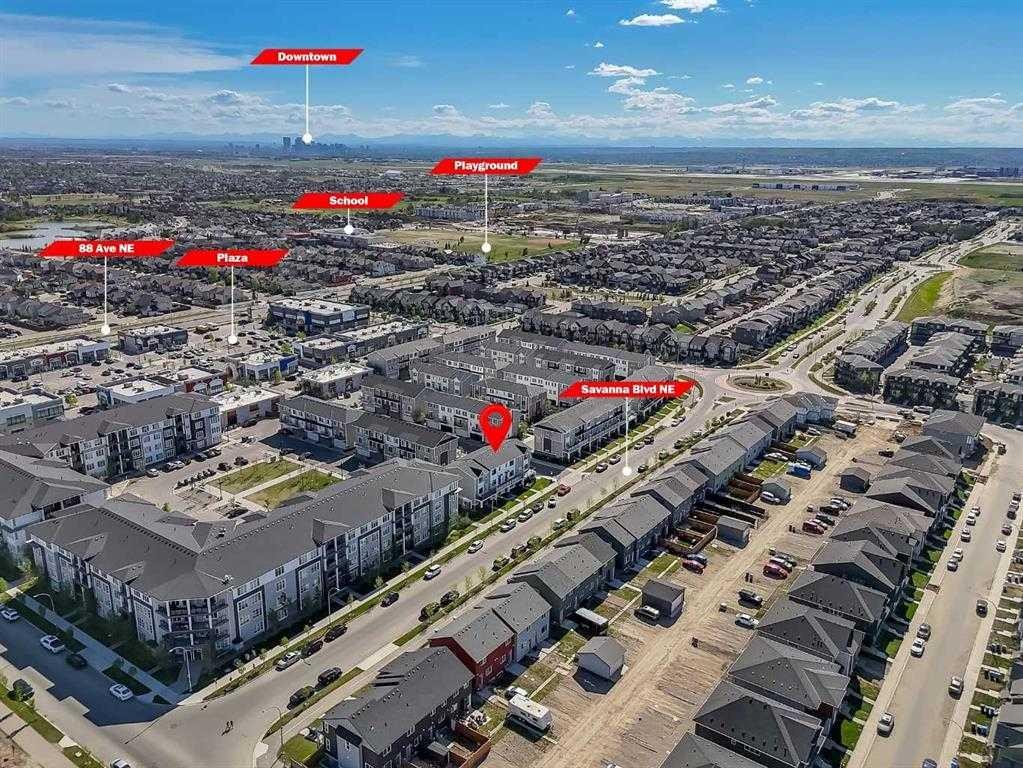 693 Savanna Boulevard Ne, Calgary, AB - Outdoor With View