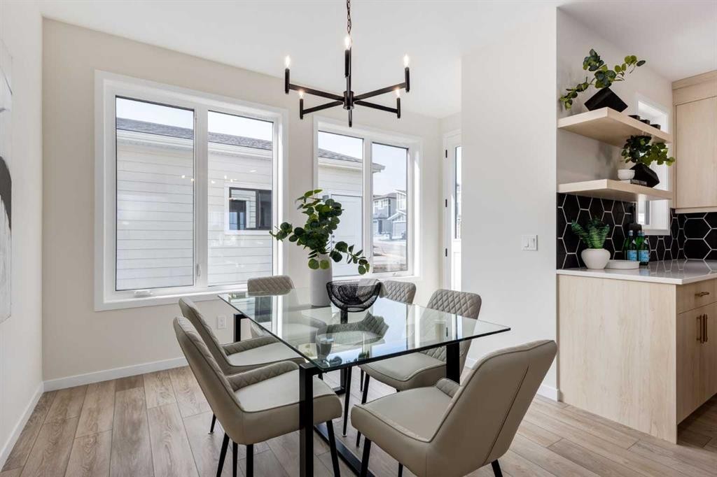 88 Bluerock Terrace Sw, Calgary, AB - Indoor Photo Showing Dining Room