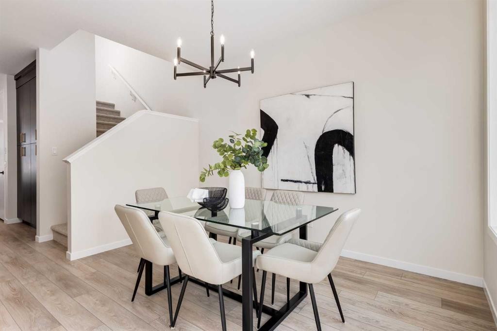 88 Bluerock Terrace Sw, Calgary, AB - Indoor Photo Showing Dining Room