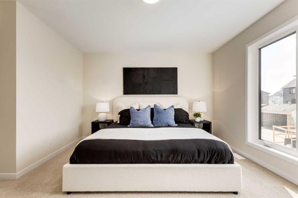 88 Bluerock Terrace Sw, Calgary, AB - Indoor Photo Showing Bedroom