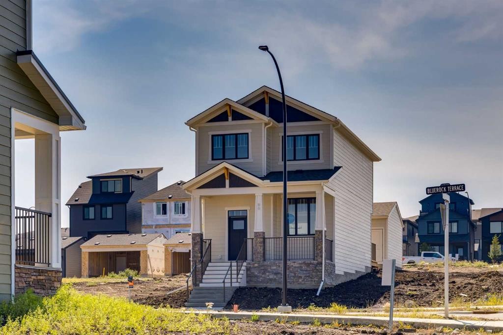 88 Bluerock Terrace Sw, Calgary, AB - Outdoor With Facade