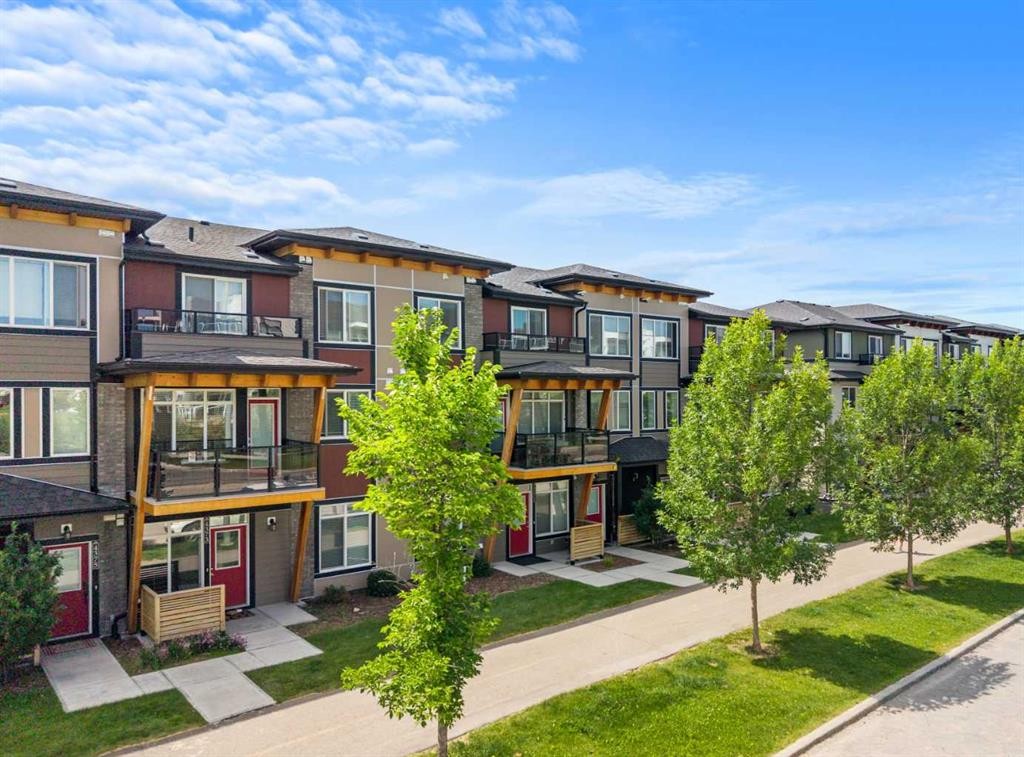 4367 Seton Drive Se, Calgary, AB - Outdoor With Facade