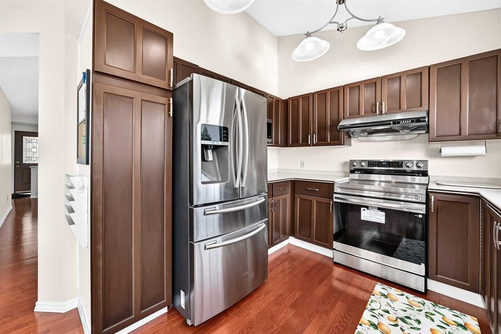 144 Riverstone Crescent Se, Calgary, AB - Indoor Photo Showing Kitchen With Stainless Steel Kitchen