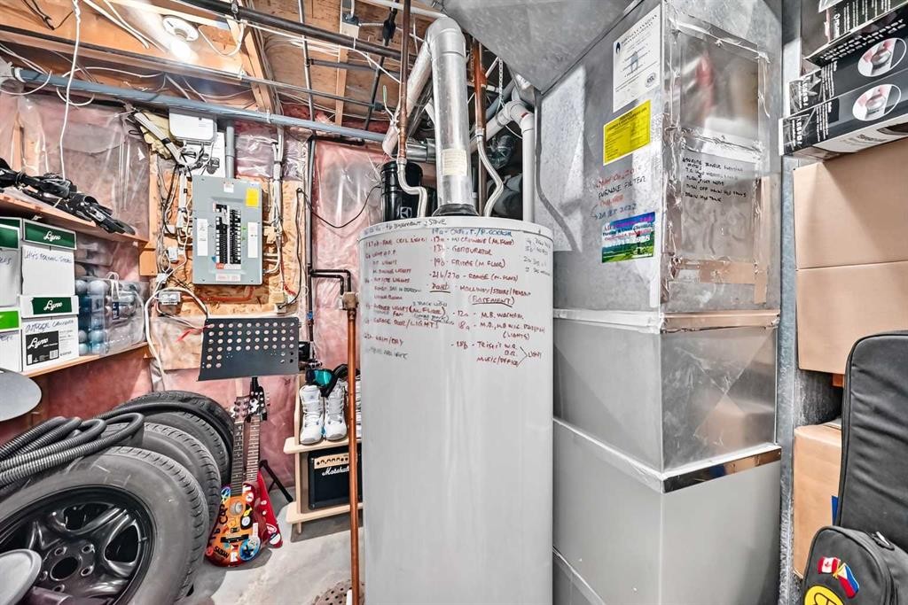 144 Riverstone Crescent Se, Calgary, AB - Indoor Photo Showing Basement