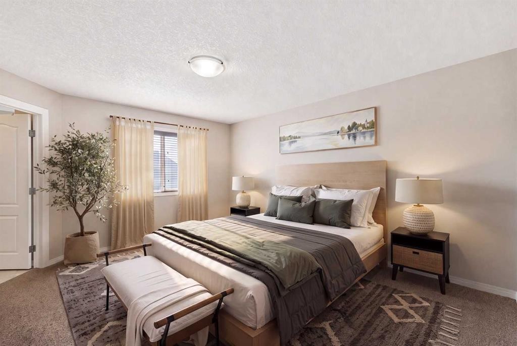 92 Cougar Ridge Close Sw, Calgary, AB - Indoor Photo Showing Bedroom