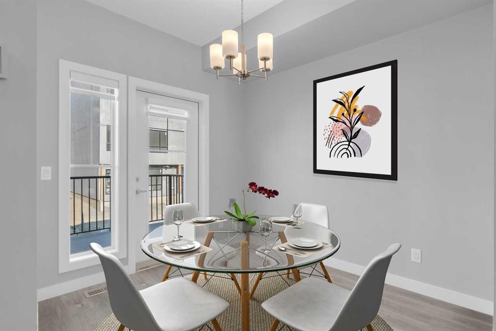 924 Sage Hill Grove Nw, Calgary, AB - Indoor Photo Showing Dining Room