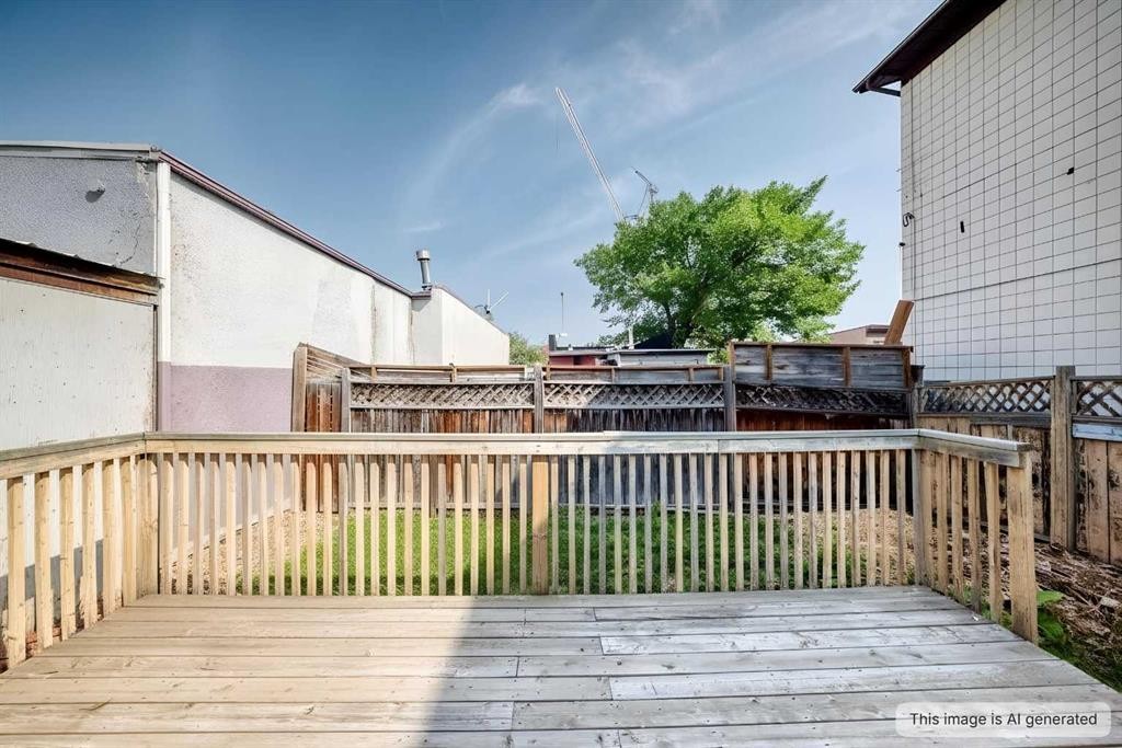 632 Marsh Road Ne, Calgary, AB - Outdoor With Deck Patio Veranda With Exterior