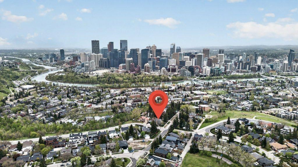 924 7A Street Nw, Calgary, AB - Outdoor With View