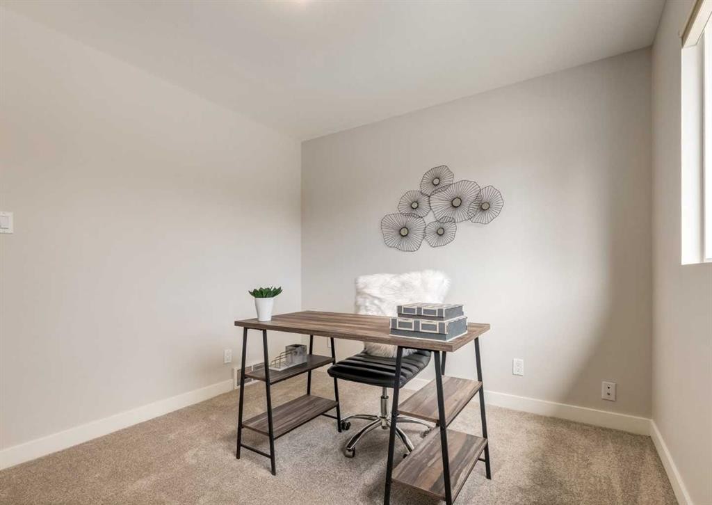 176 Mapleburn Drive Se, Calgary, AB - Indoor Photo Showing Office
