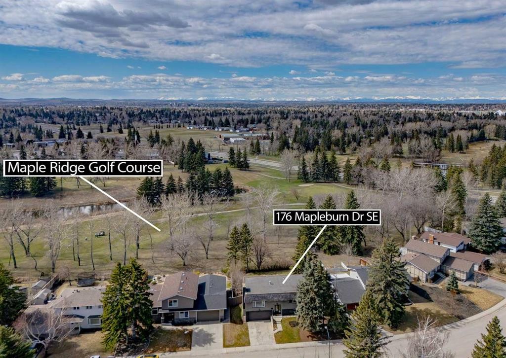 176 Mapleburn Drive Se, Calgary, AB - Outdoor With View