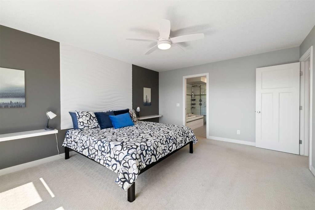 94 Masters Mews Se, Calgary, AB - Indoor Photo Showing Bedroom