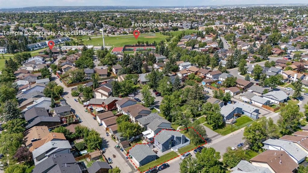 79 Templegreen Place Ne, Calgary, AB - Outdoor With View