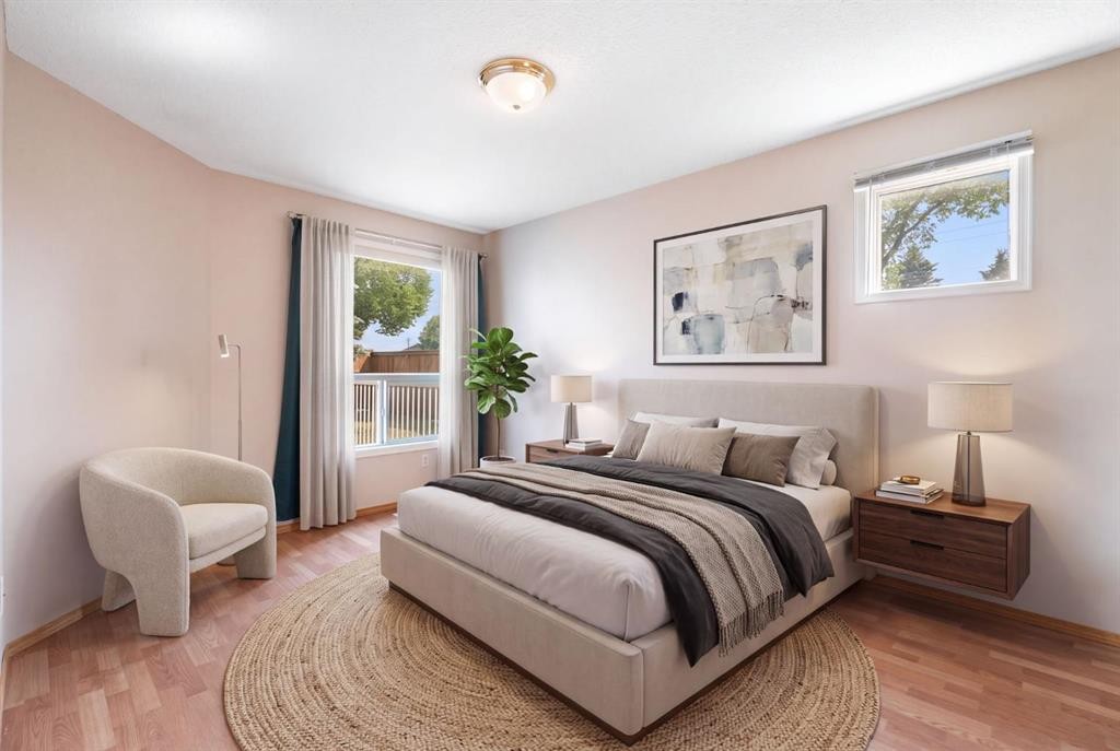 77 Tararidge Circle Ne, Calgary, AB - Indoor Photo Showing Bedroom