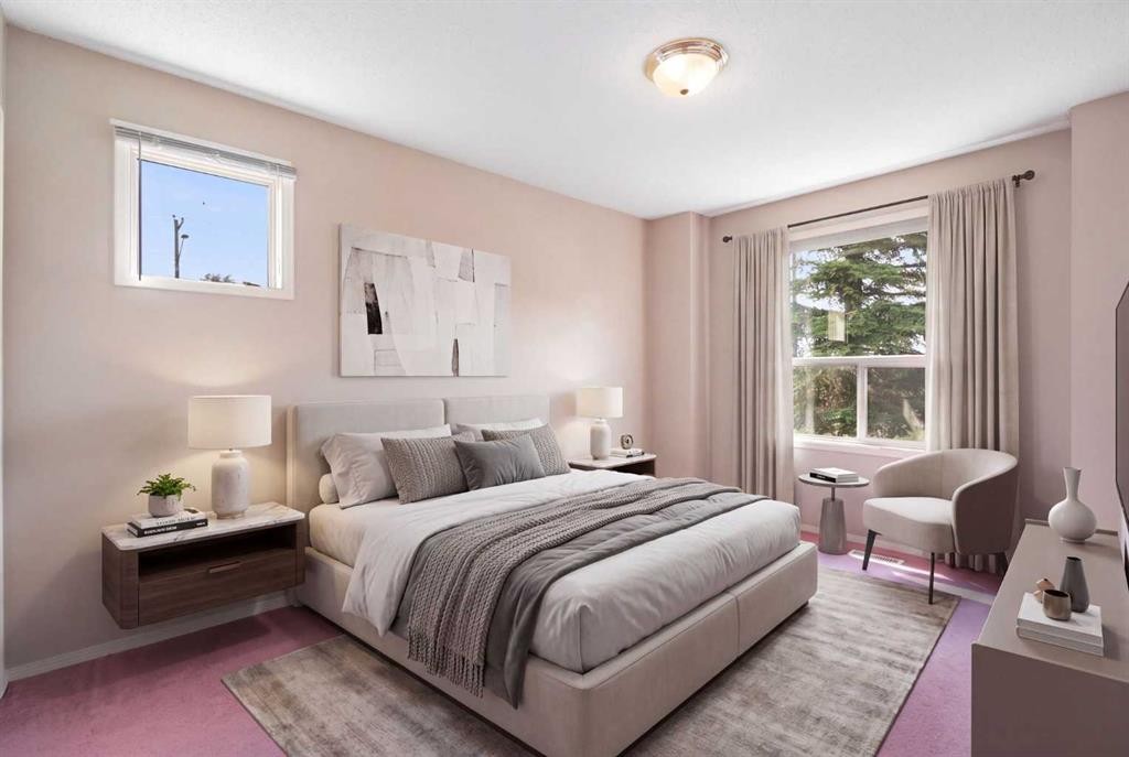 77 Tararidge Circle Ne, Calgary, AB - Indoor Photo Showing Bedroom
