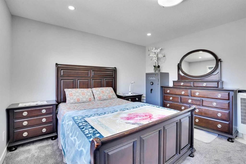 50 Saddlestone Place Ne, Calgary, AB - Indoor Photo Showing Bedroom