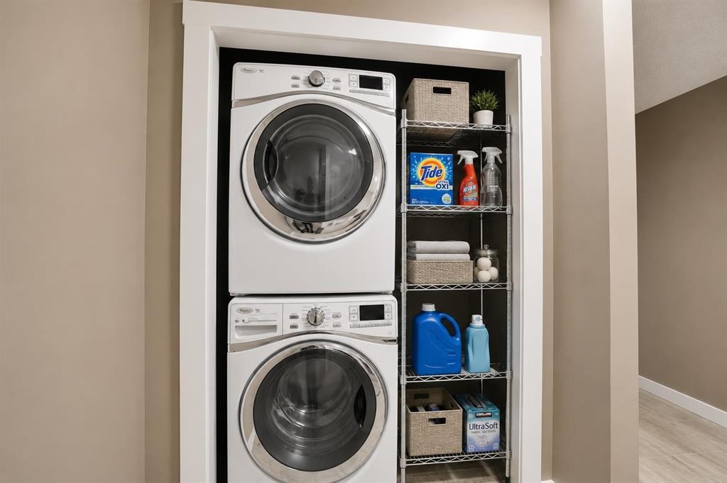 115 Abingdon Crescent Ne, Calgary, AB - Indoor Photo Showing Laundry Room