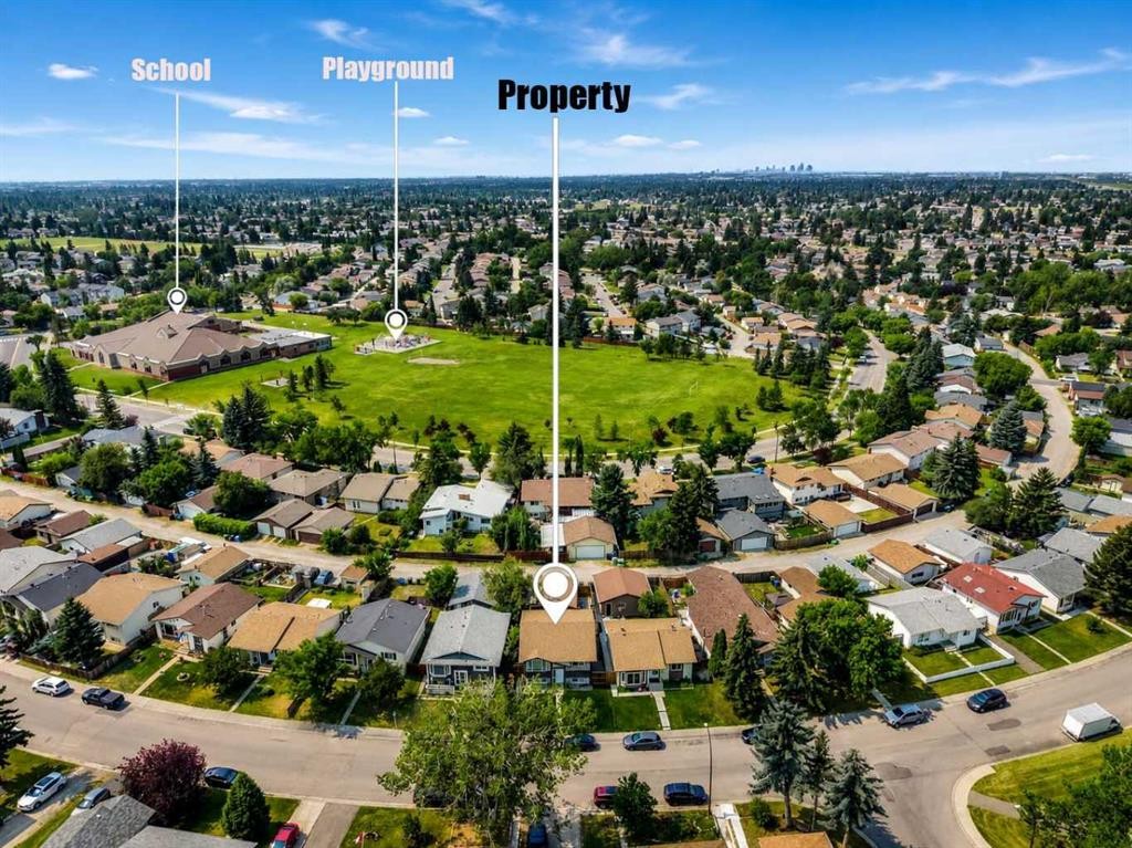 115 Abingdon Crescent Ne, Calgary, AB - Outdoor With View