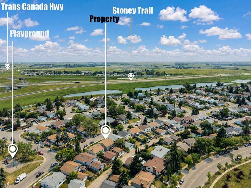 115 Abingdon Crescent Ne, Calgary, AB - Outdoor With View