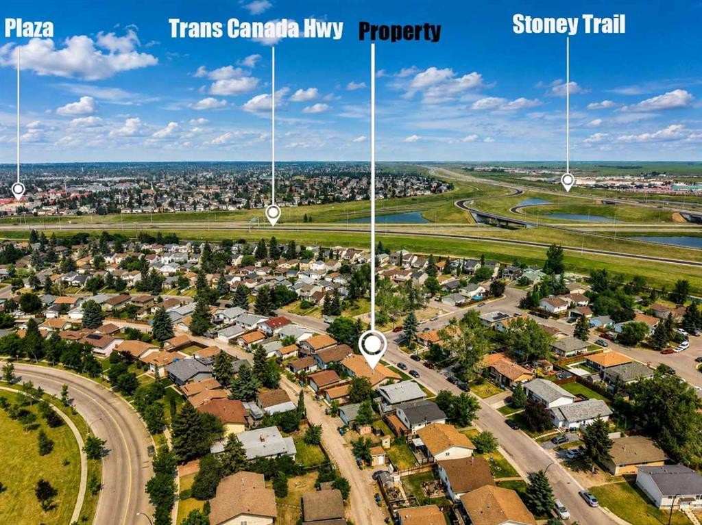 115 Abingdon Crescent Ne, Calgary, AB - Outdoor With View