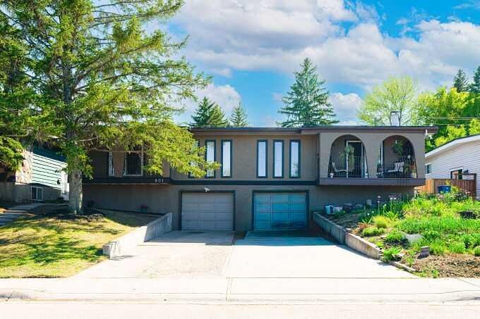 801 Canfield Way Sw, Calgary, AB - Outdoor With Deck Patio Veranda