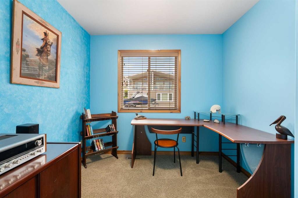 436 Sunset Drive, Rural Vulcan County, AB - Indoor Photo Showing Office