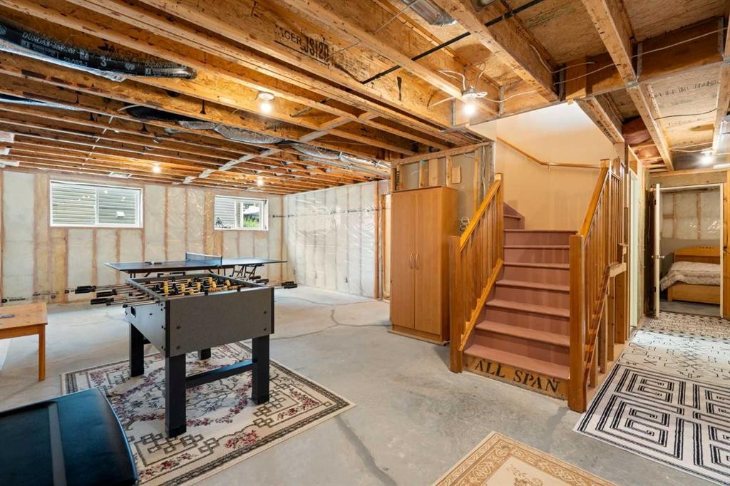 436 Sunset Drive, Rural Vulcan County, AB - Indoor Photo Showing Basement