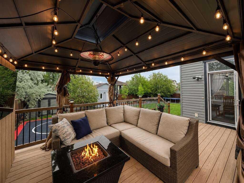 24 Brander Avenue Nw, Langdon, AB - Outdoor With Deck Patio Veranda With Exterior