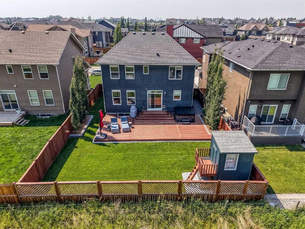 110 Kinniburgh Road, Chestermere, AB - Outdoor With Deck Patio Veranda