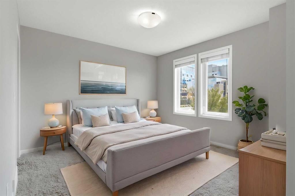 1404 Auburn Bay Square, Calgary, AB - Indoor Photo Showing Bedroom