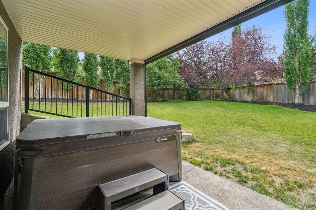 46 Aspenshire Place Sw, Calgary, AB - Outdoor With Deck Patio Veranda