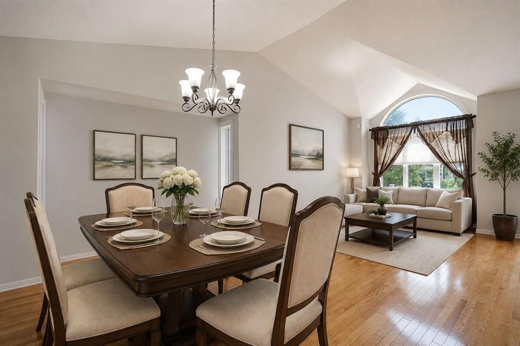 16 Sun Harbour Crescent Se, Calgary, AB - Indoor Photo Showing Dining Room