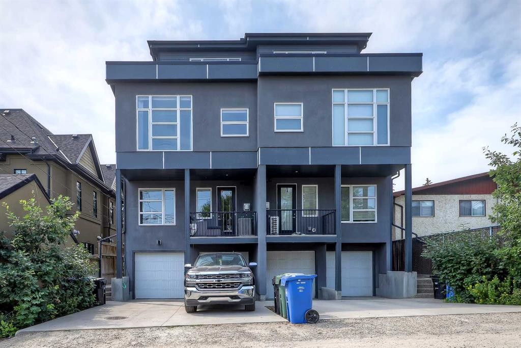 2-1936 25A Street Sw, Calgary, AB - Outdoor With Balcony With Facade