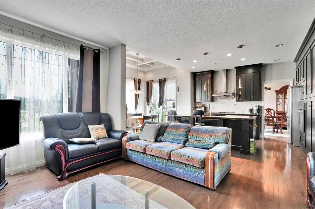 126 Panatella Crescent Nw, Calgary, AB - Indoor Photo Showing Living Room