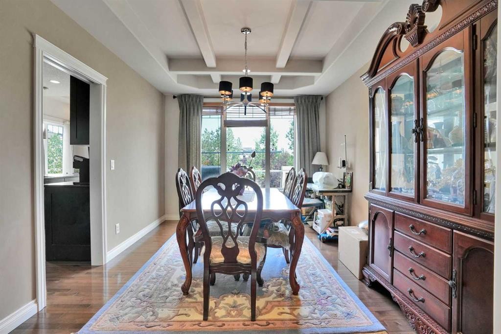 126 Panatella Crescent Nw, Calgary, AB - Indoor Photo Showing Dining Room