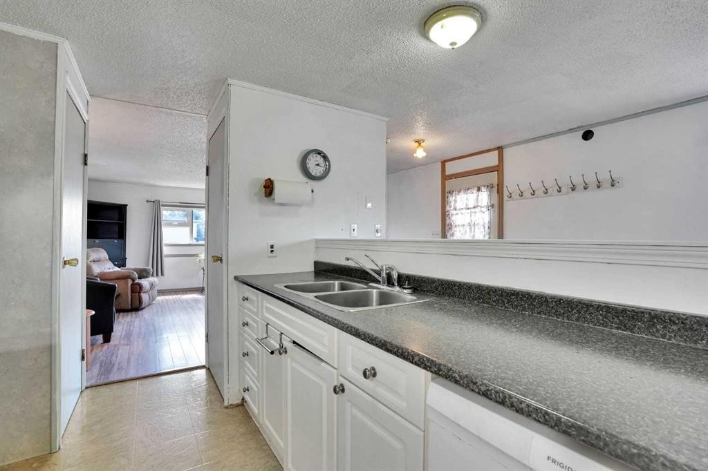 903 Briar Crescent, Strathmore, AB - Indoor Photo Showing Kitchen With Double Sink