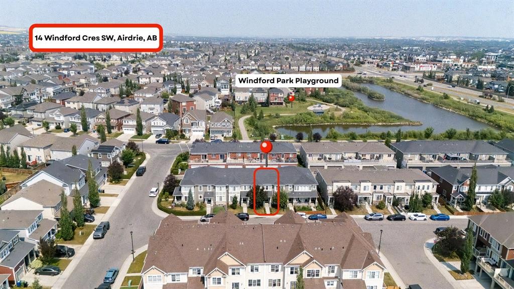 14 Windford Crescent Sw, Airdrie, AB - With View