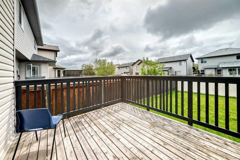 531 Stonegate Road Nw, Airdrie, AB - Outdoor With Deck Patio Veranda With Exterior
