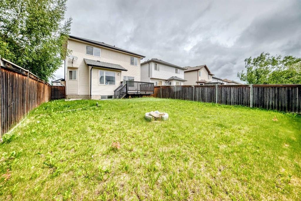 531 Stonegate Road Nw, Airdrie, AB - Outdoor With Backyard