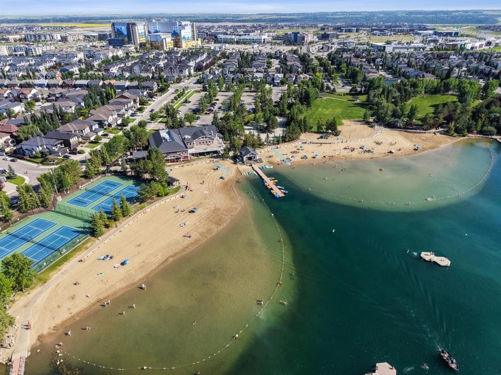 38 Auburn Bay Gardens Se, Calgary, AB - Outdoor With Body Of Water With View