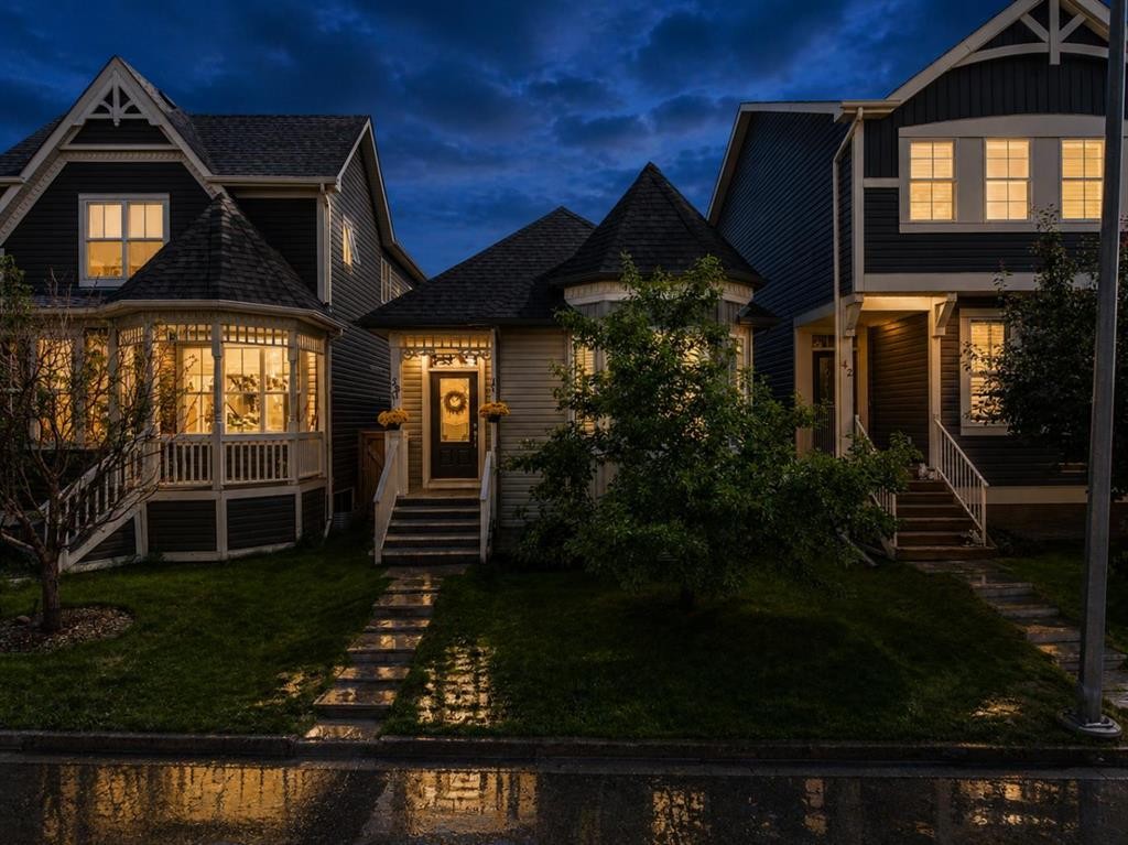38 Auburn Bay Gardens Se, Calgary, AB - Outdoor With Deck Patio Veranda