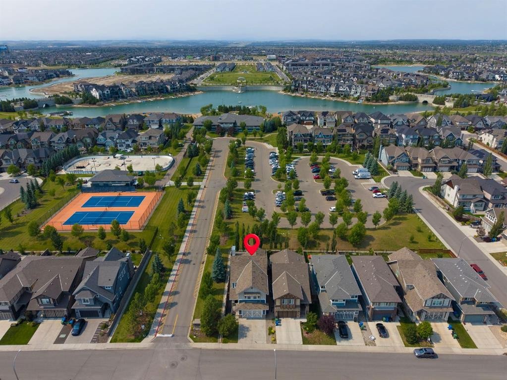 25 Masters Park Se, Calgary, AB - Outdoor With Body Of Water With View