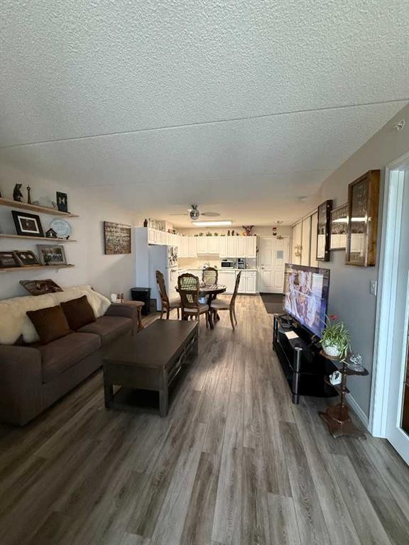 301-4514 54 Avenue, Olds, AB - Indoor Photo Showing Living Room