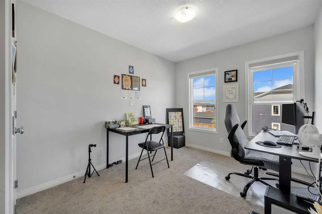 143 Dawson Harbour Hill, Chestermere, AB - Indoor Photo Showing Office