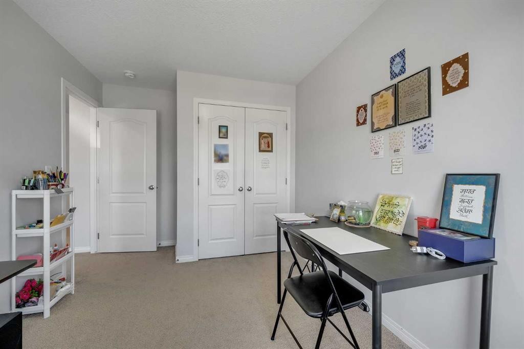 143 Dawson Harbour Hill, Chestermere, AB - Indoor Photo Showing Office