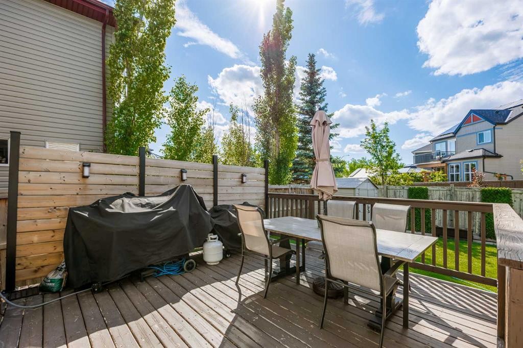 5 Copperpond Link Se, Calgary, AB - Outdoor With Deck Patio Veranda With Exterior