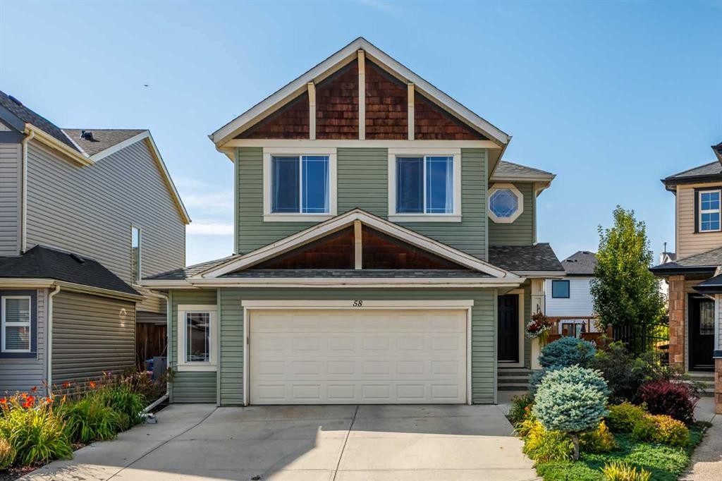 58 Copperstone Close Se, Calgary, AB - Outdoor With Facade