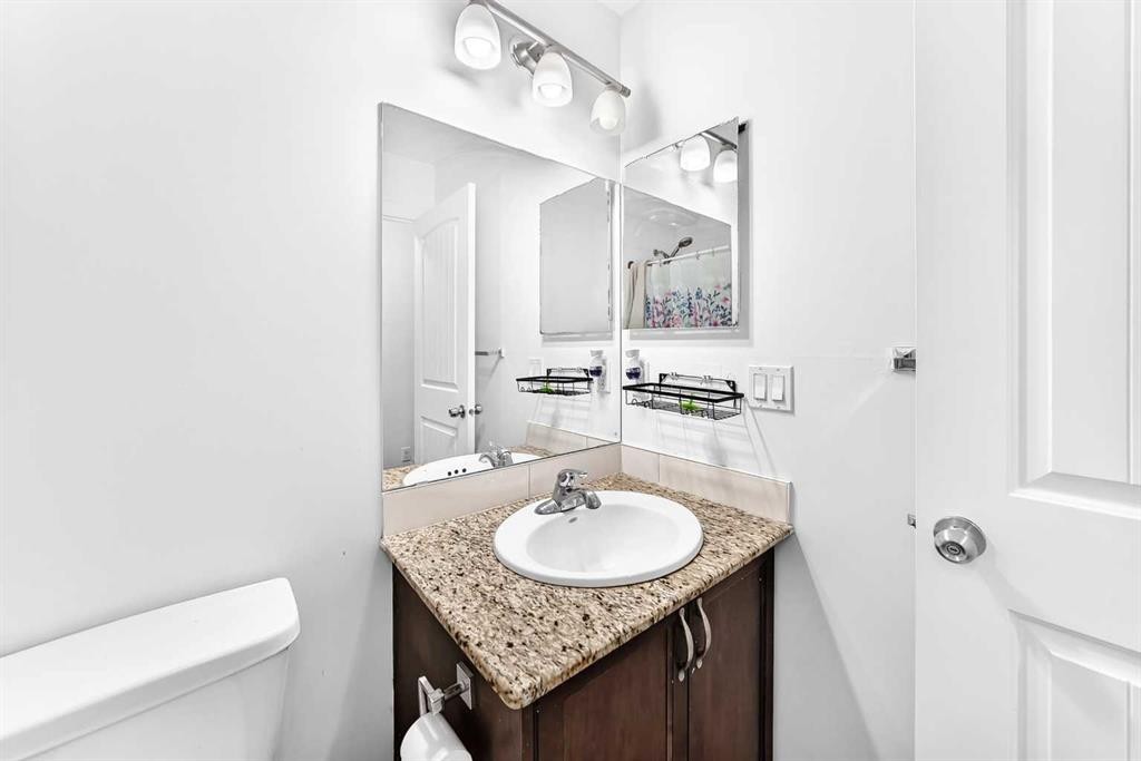 55 Skyview Ranch Lane Ne, Calgary, AB - Indoor Photo Showing Bathroom